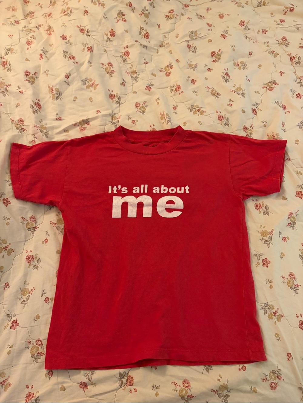 Brandy Melville Red Graphic Tee